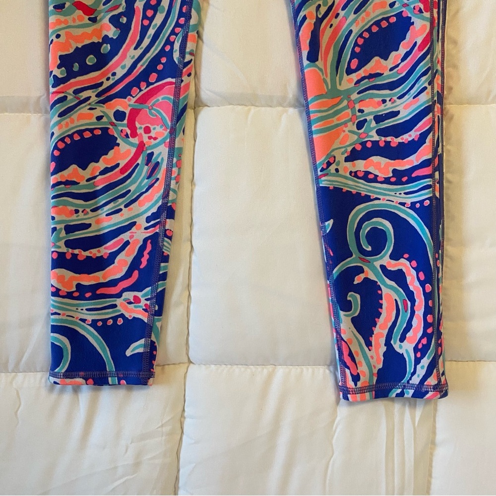 Lilly Pulitzer Vibrant Swirl Leggings - Picture 7 of 7